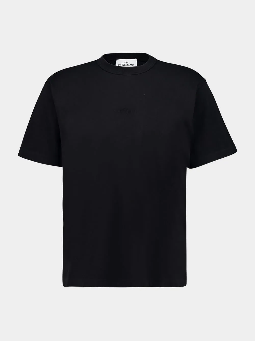 Black Organic Cotton Logo T-Shirt sold by Fashion Clinic