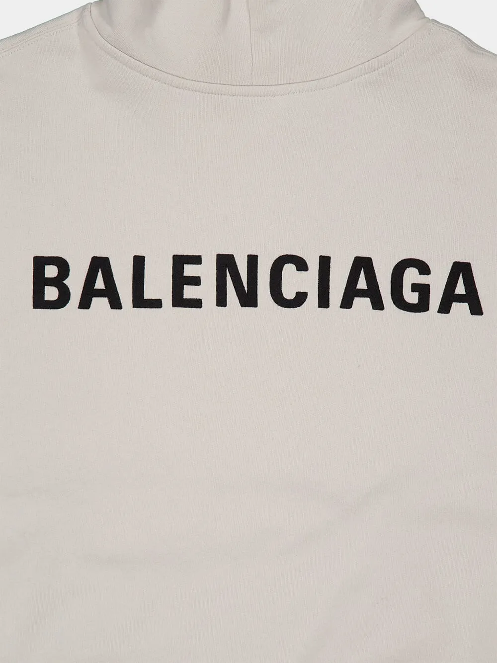 Off-White Cotton Back Polo with Hood sold by Fashion Clinic product image thumbnail 5