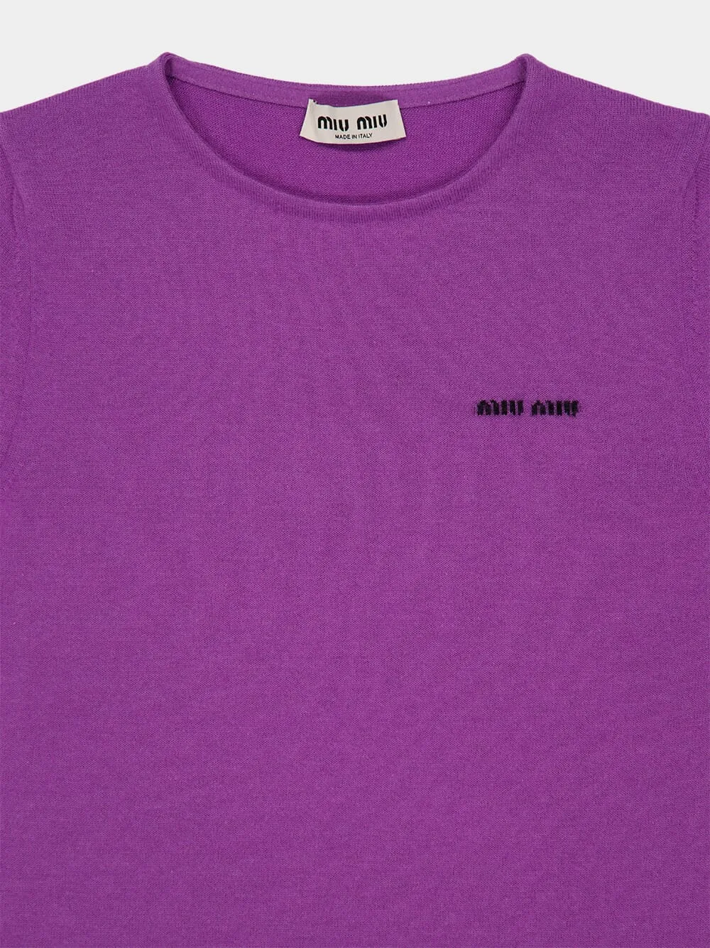 Wisteria Cashmere-Silk Crewneck Sweater sold by Fashion Clinic product image thumbnail 5