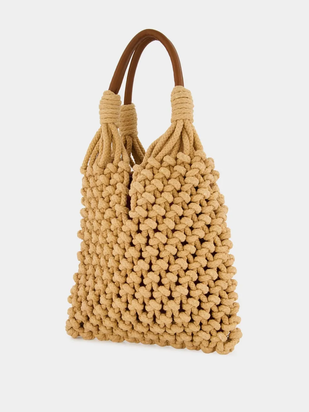 Marble Phlox Macramé Bag sold by Fashion Clinic product image thumbnail 4