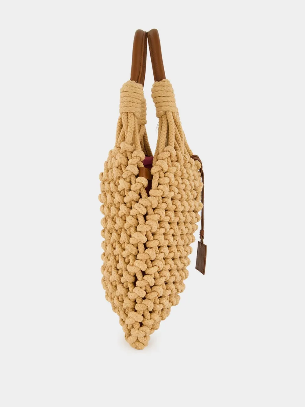 Marble Phlox Macramé Bag sold by Fashion Clinic product image thumbnail 3