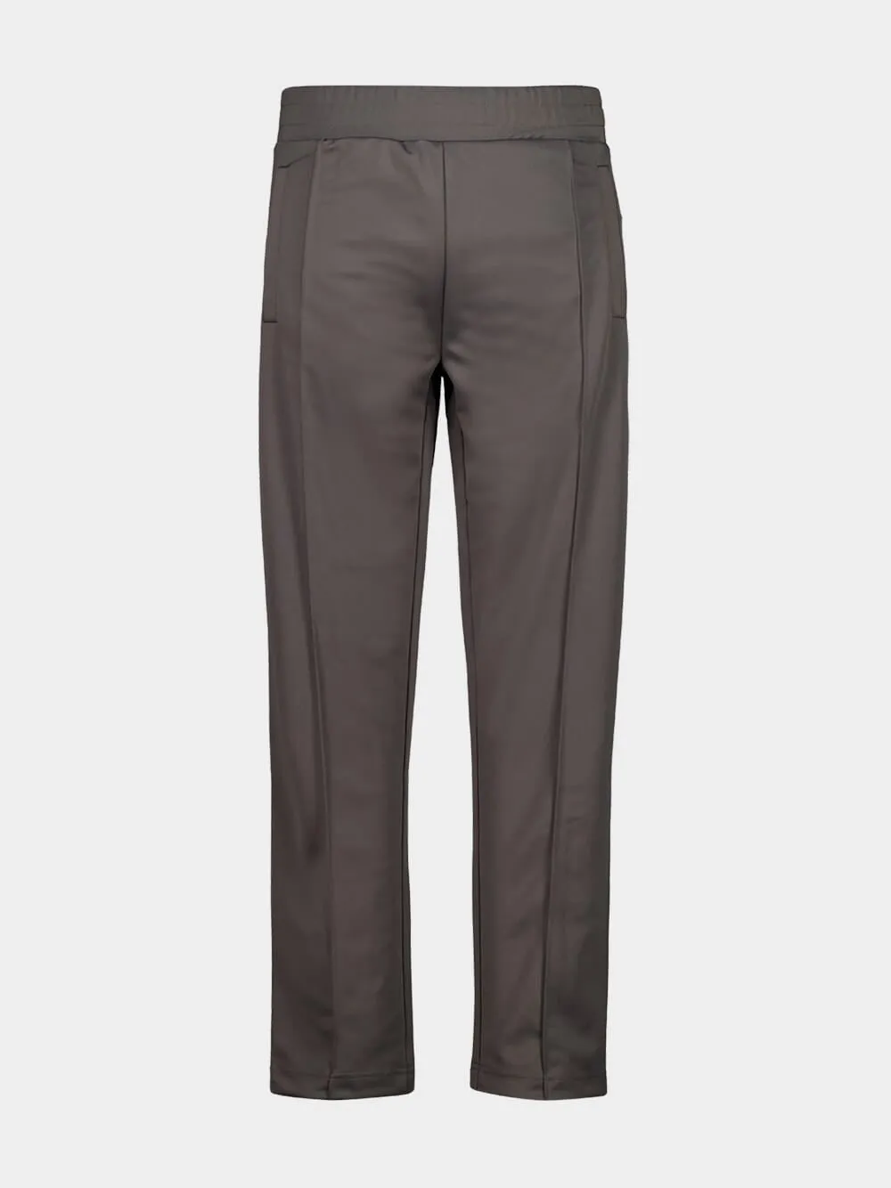 Dark Grey Track Pants with Back Curved Logo sold by Fashion Clinic