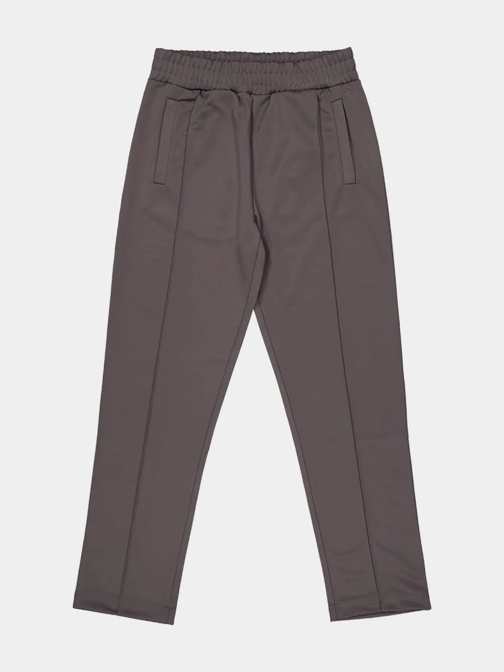 Dark Grey Track Pants with Back Curved Logo sold by Fashion Clinic product image thumbnail 5