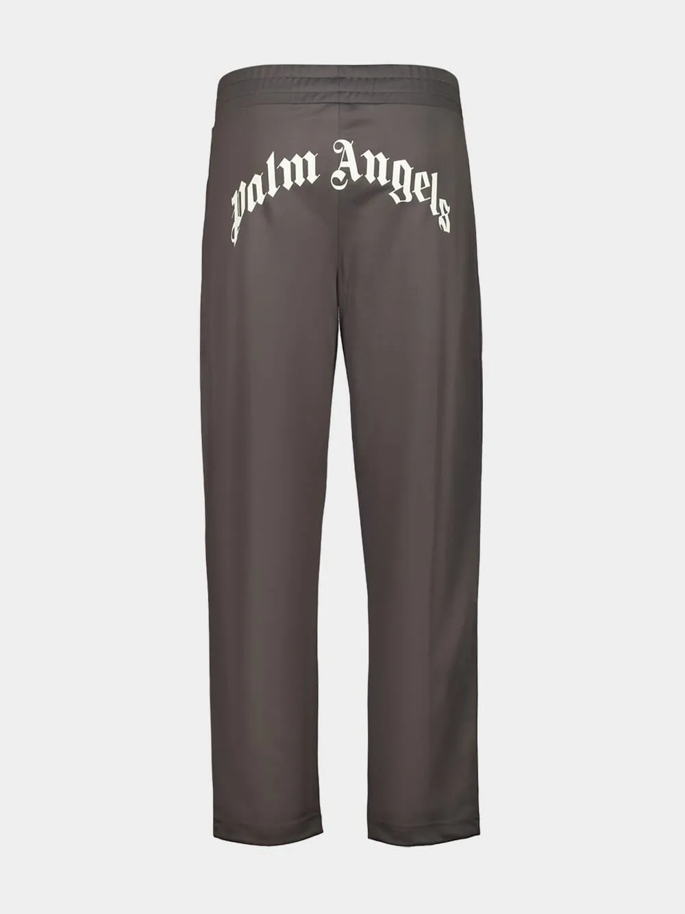 Dark Grey Track Pants with Back Curved Logo sold by Fashion Clinic product image thumbnail 2