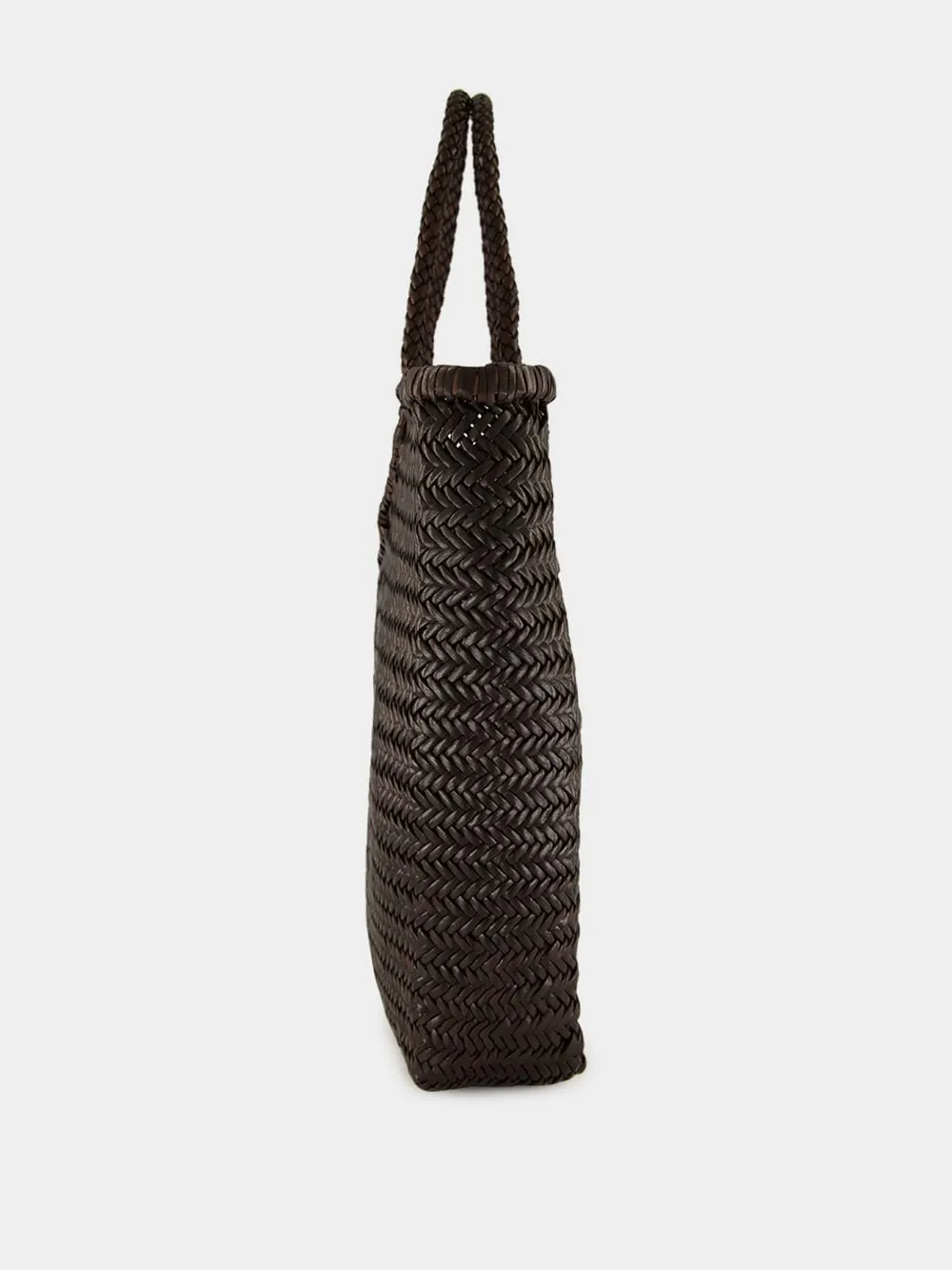 NS Diagonal Triple Jump Bag in Dark Brown sold by Fashion Clinic product image thumbnail 3