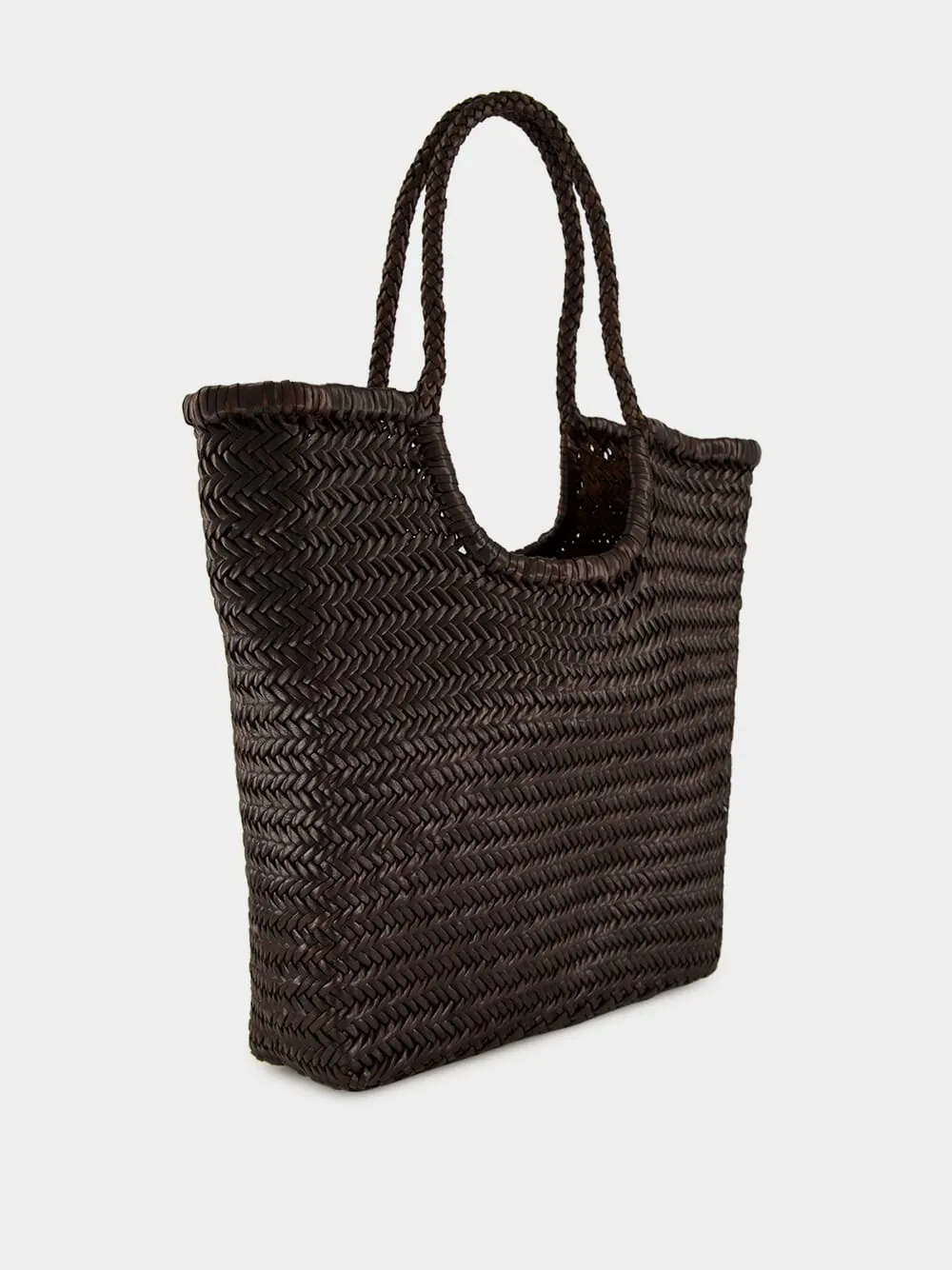 NS Diagonal Triple Jump Bag in Dark Brown sold by Fashion Clinic product image thumbnail 4