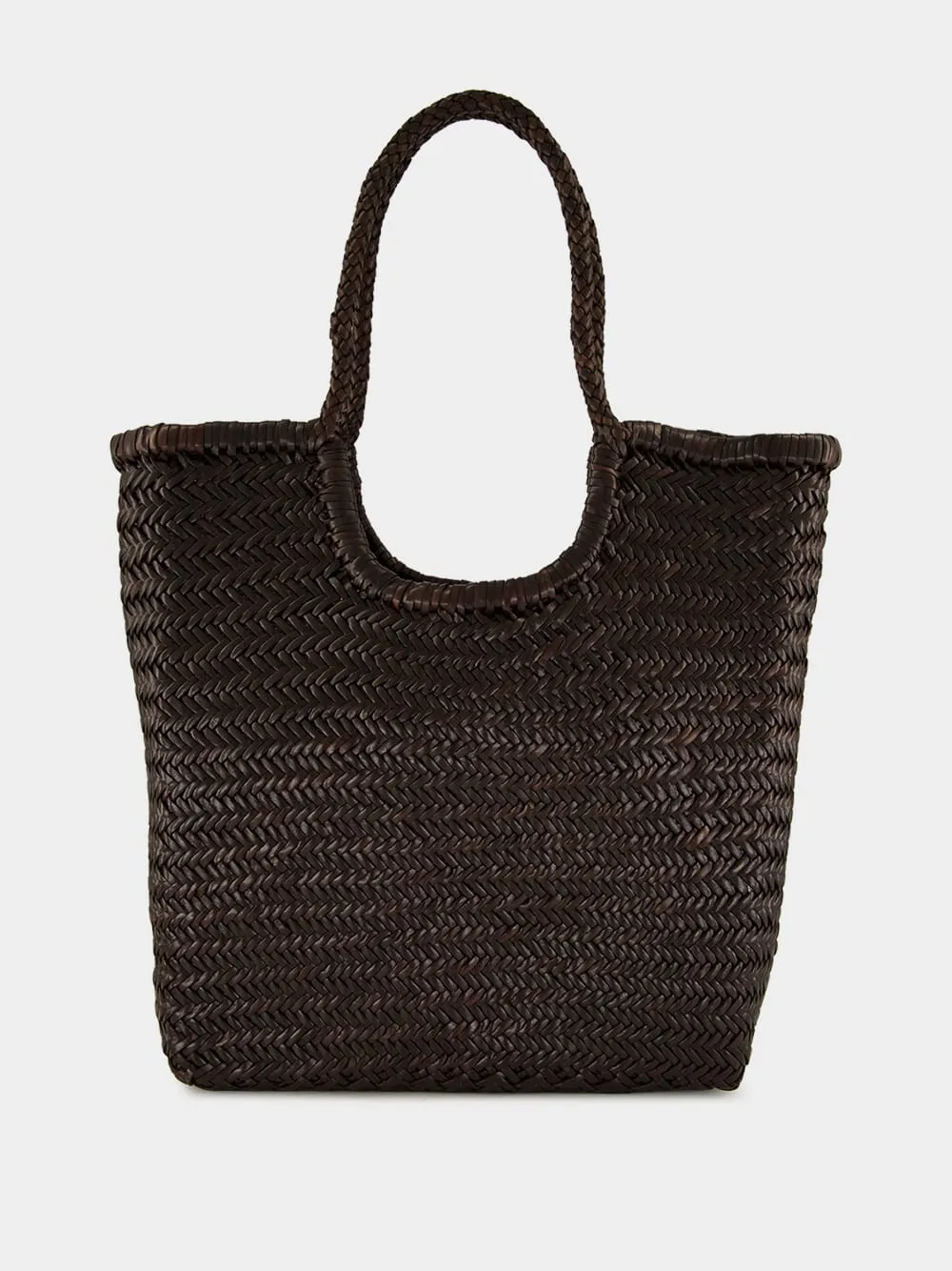 NS Diagonal Triple Jump Bag in Dark Brown sold by Fashion Clinic product image thumbnail 2