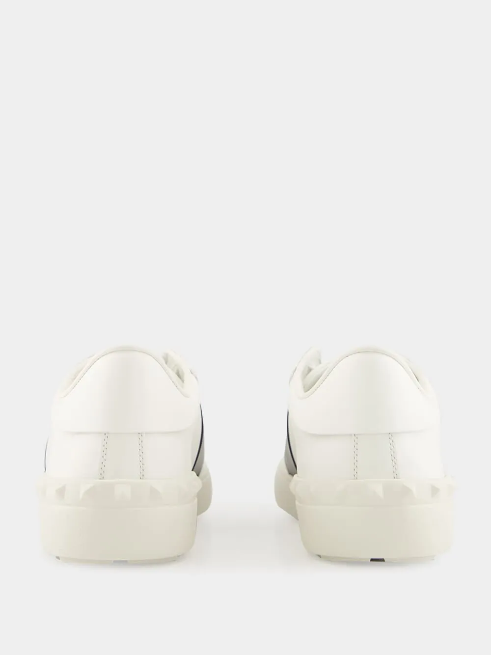 White and Blue Calfskin Open Sneaker sold by Fashion Clinic product image thumbnail 5