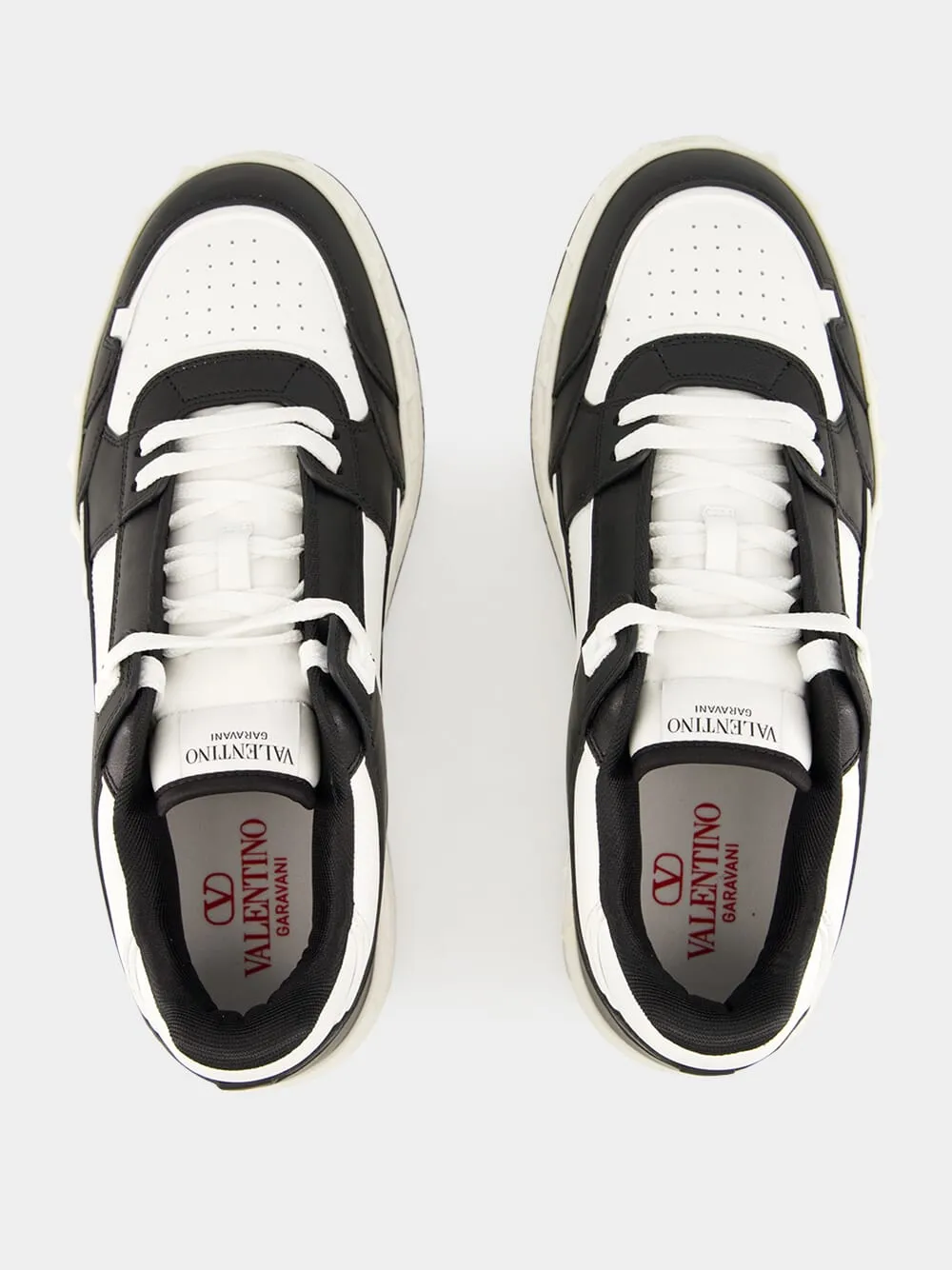 Black Freedots Calfskin Low-Top Sneaker sold by Fashion Clinic product image thumbnail 4