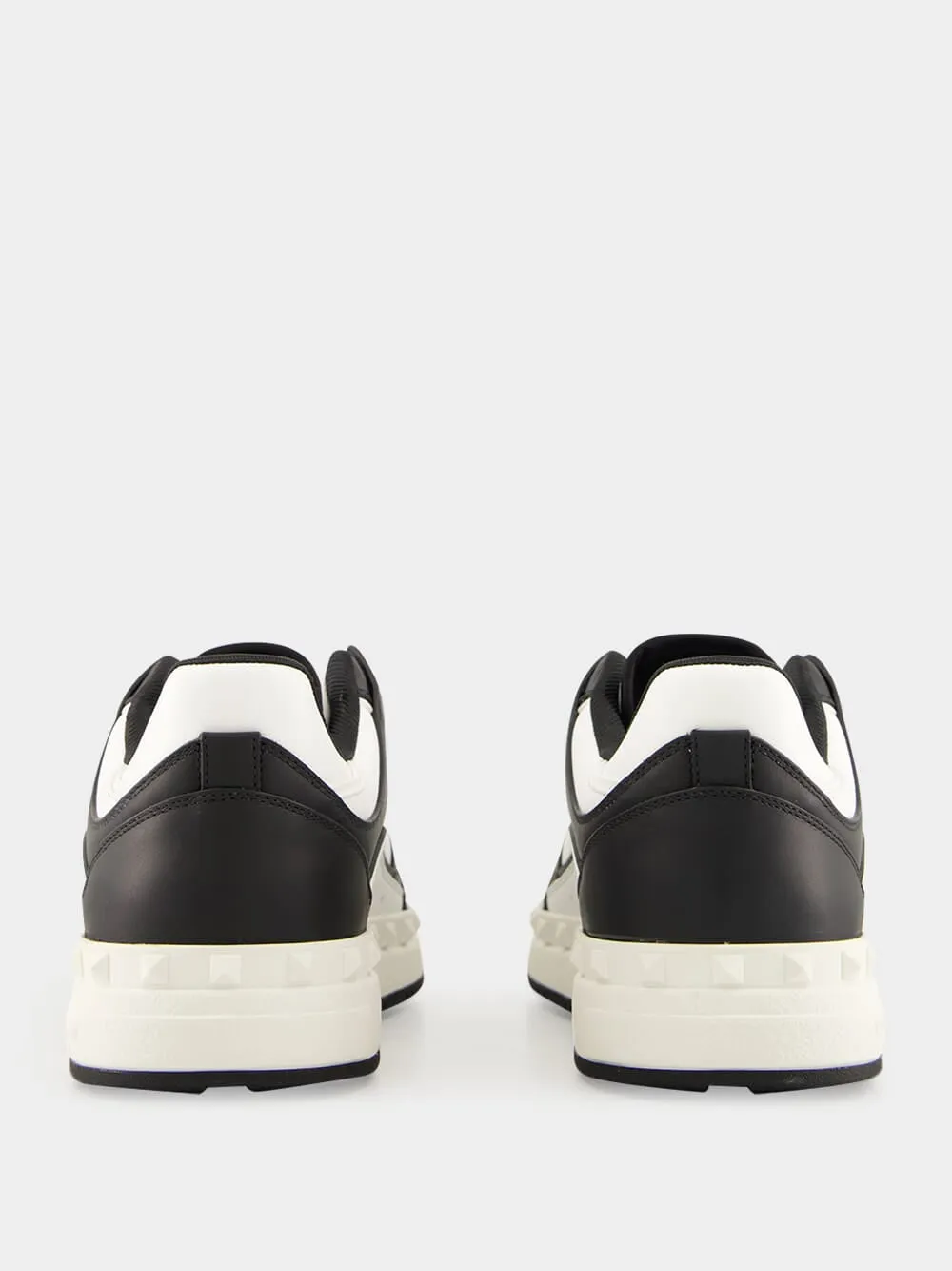 Black Freedots Calfskin Low-Top Sneaker sold by Fashion Clinic product image thumbnail 5
