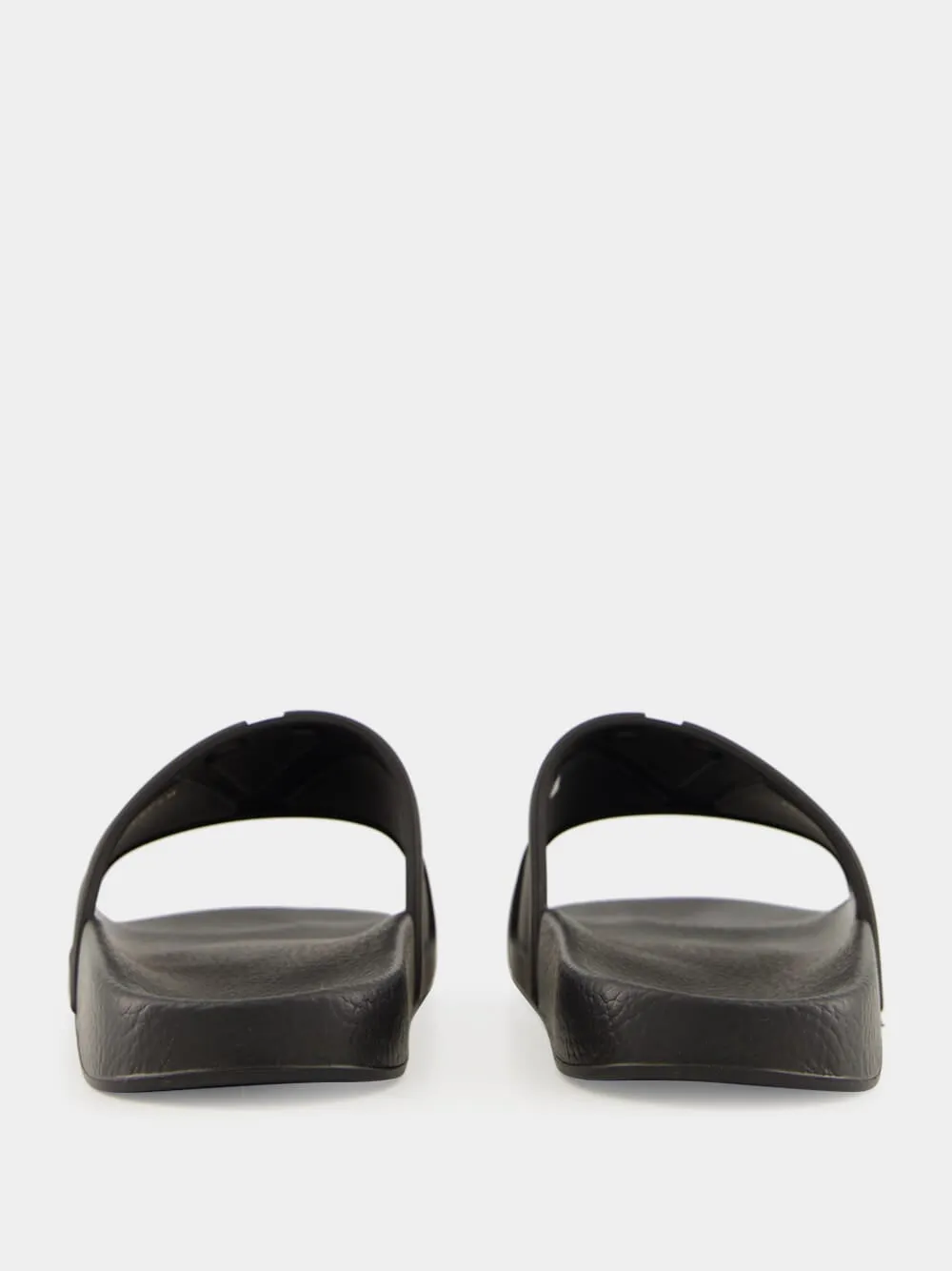 Black Vlogo Poolside Slides sold by Fashion Clinic product image thumbnail 5