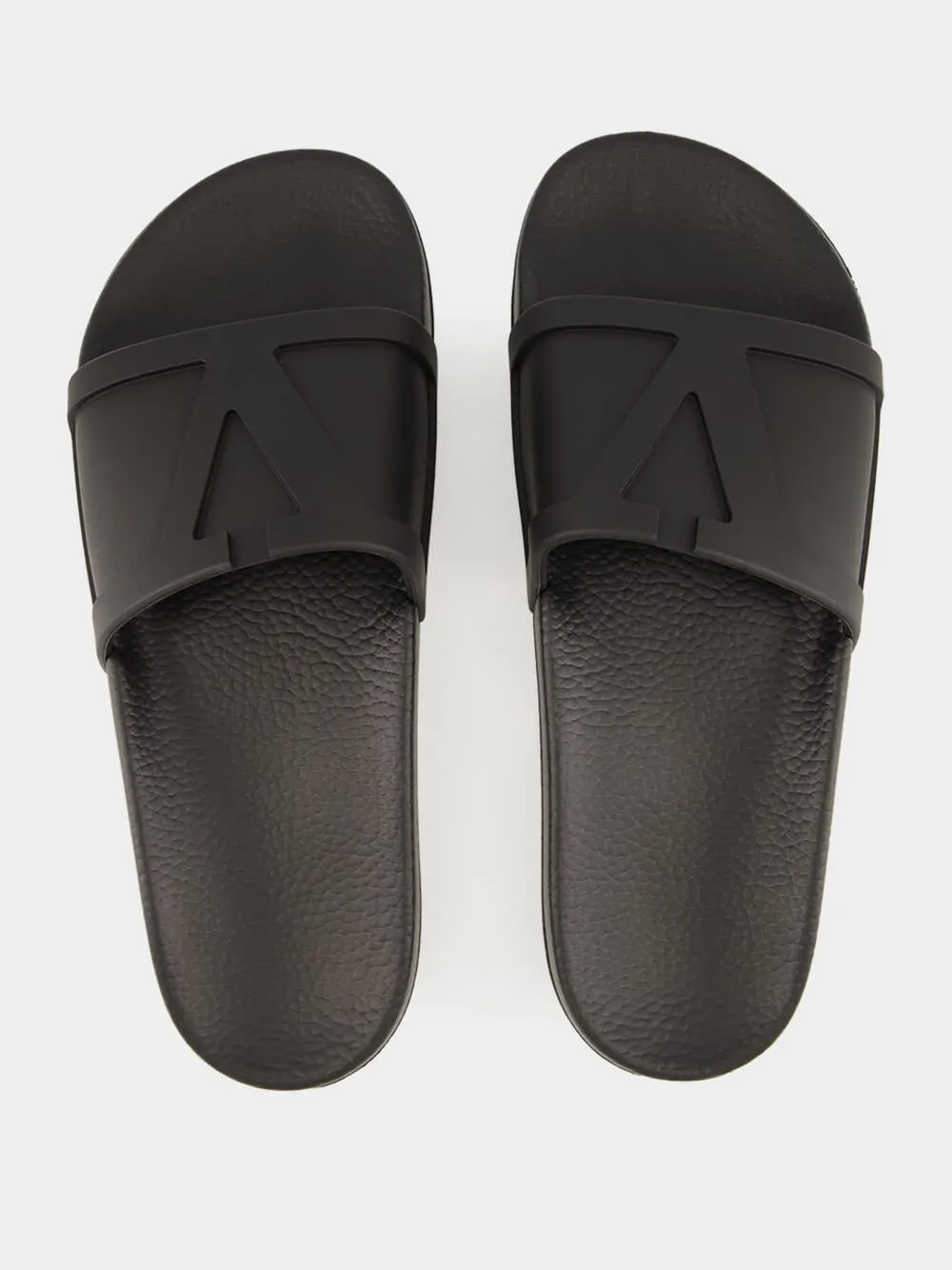 Black Vlogo Poolside Slides sold by Fashion Clinic product image thumbnail 4