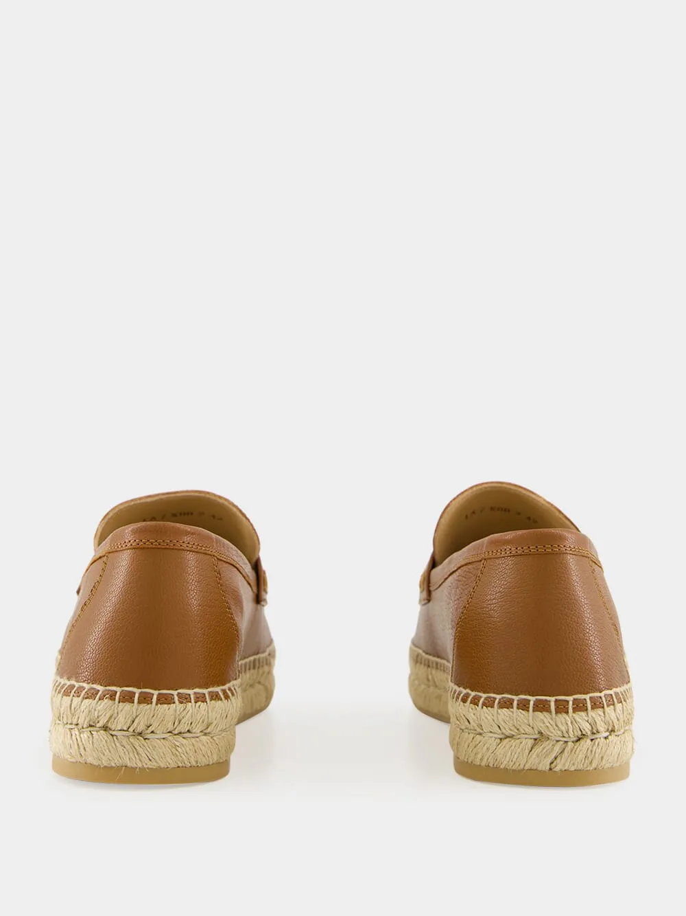 Brown Leather Palm Avenue Espadrilles sold by Fashion Clinic product image thumbnail 5