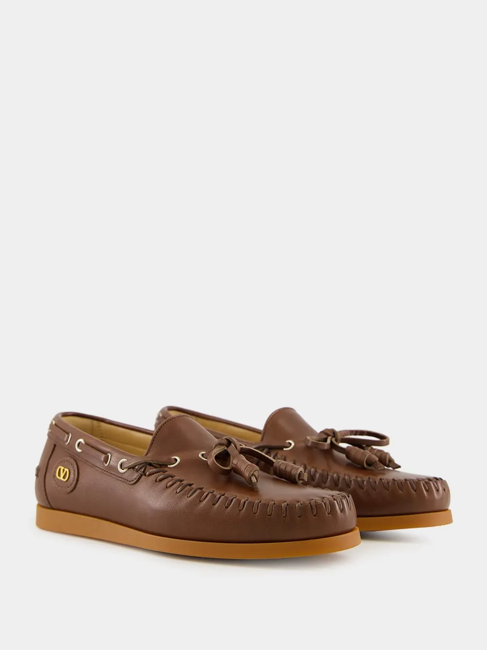 Bark Brown Palm Avenue Boat Shoes sold by Fashion Clinic product image thumbnail 3