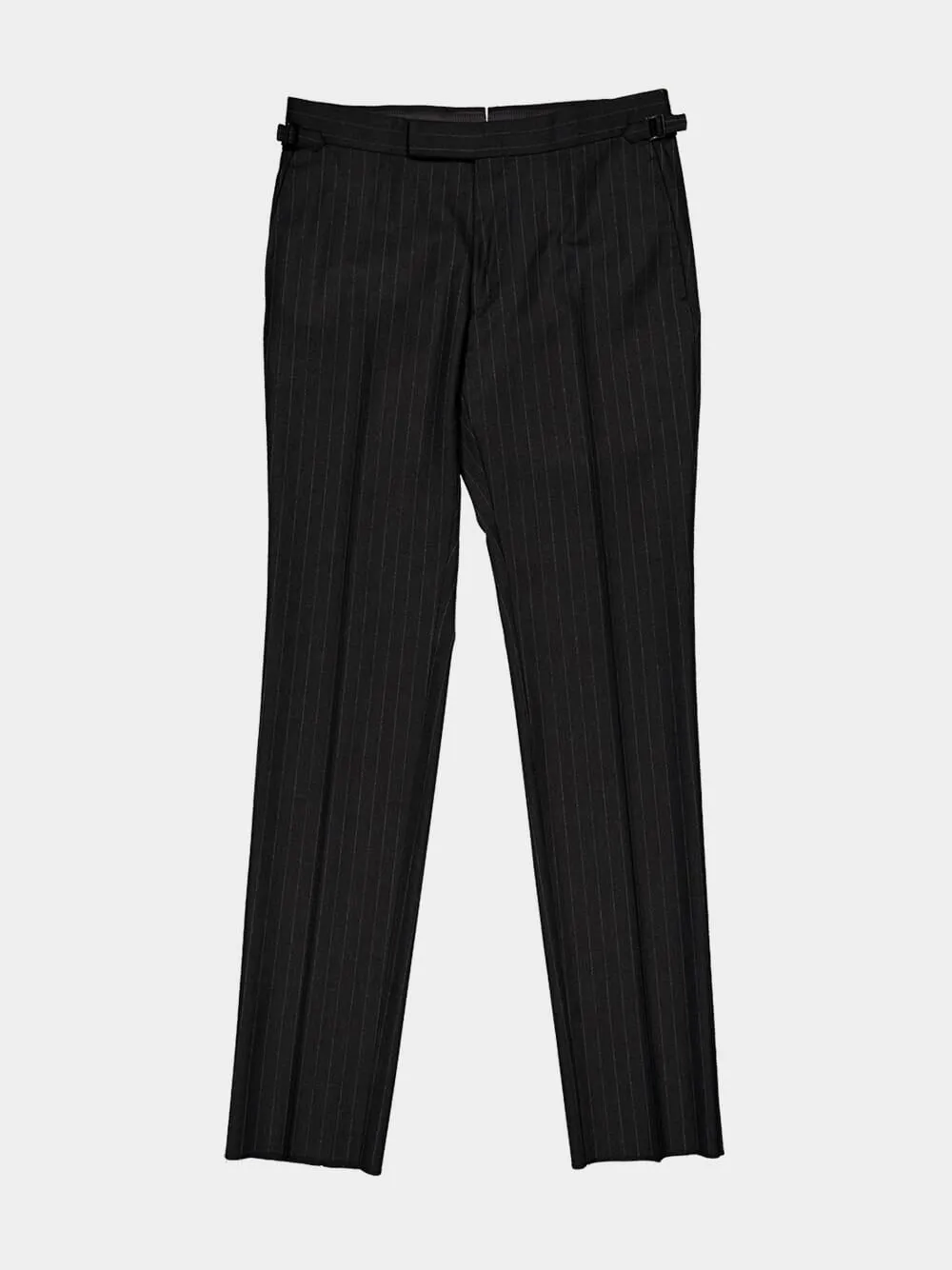 Dark Grey Classic Wool Pants sold by Fashion Clinic product image thumbnail 5