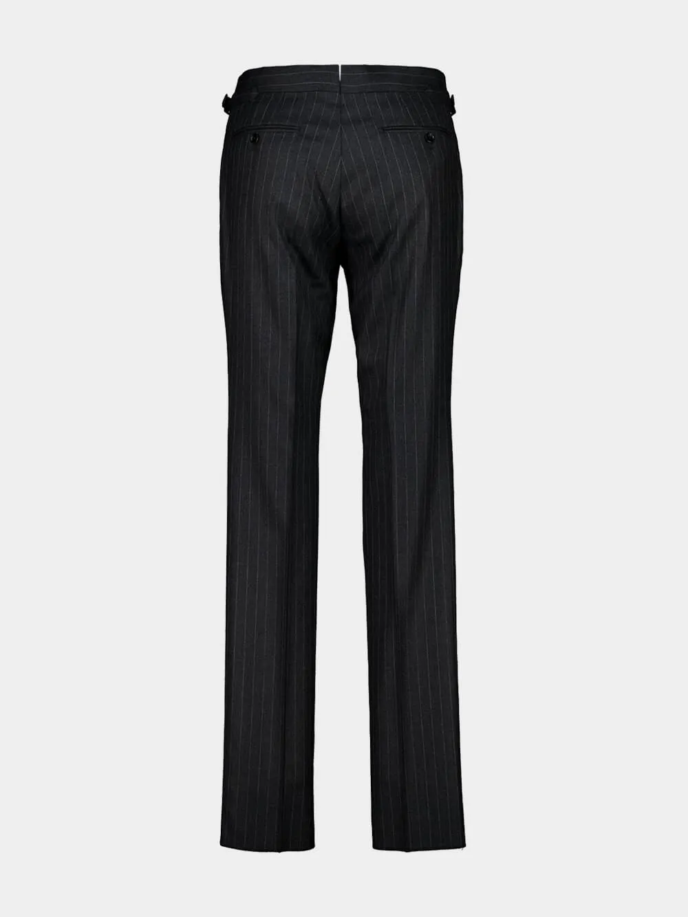 Dark Grey Classic Wool Pants sold by Fashion Clinic product image thumbnail 2