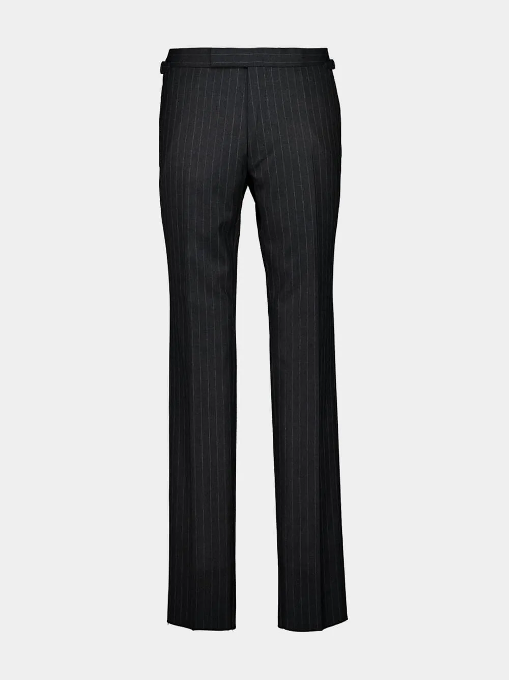 Dark Grey Classic Wool Pants sold by Fashion Clinic
