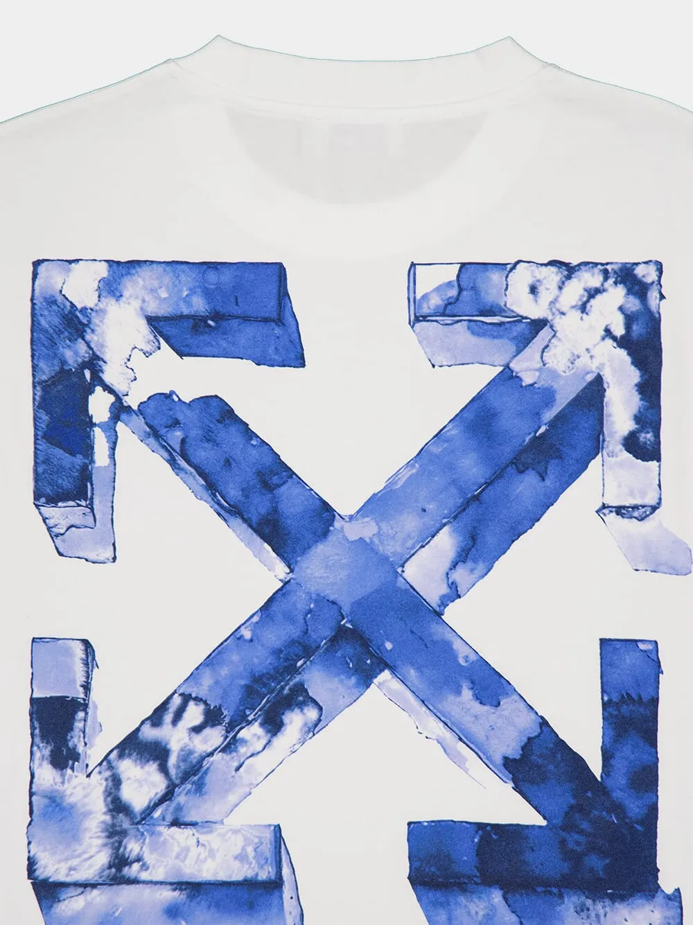 White Cloudy Arrow Skate T-Shirt sold by Fashion Clinic product image thumbnail 4