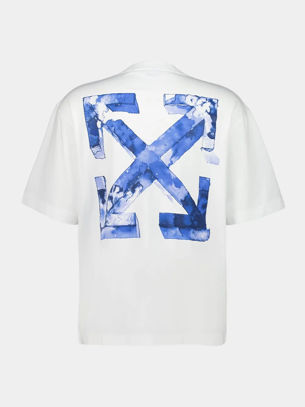 White Cloudy Arrow Skate T-Shirt sold by Fashion Clinic product image thumbnail 2