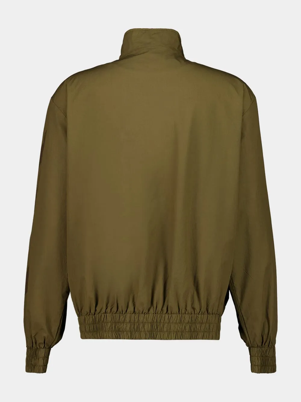 Army Green Diag Track Jacket sold by Fashion Clinic product image thumbnail 2