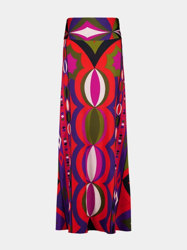 Collane Print Maxi Skirt sold by Fashion Clinic