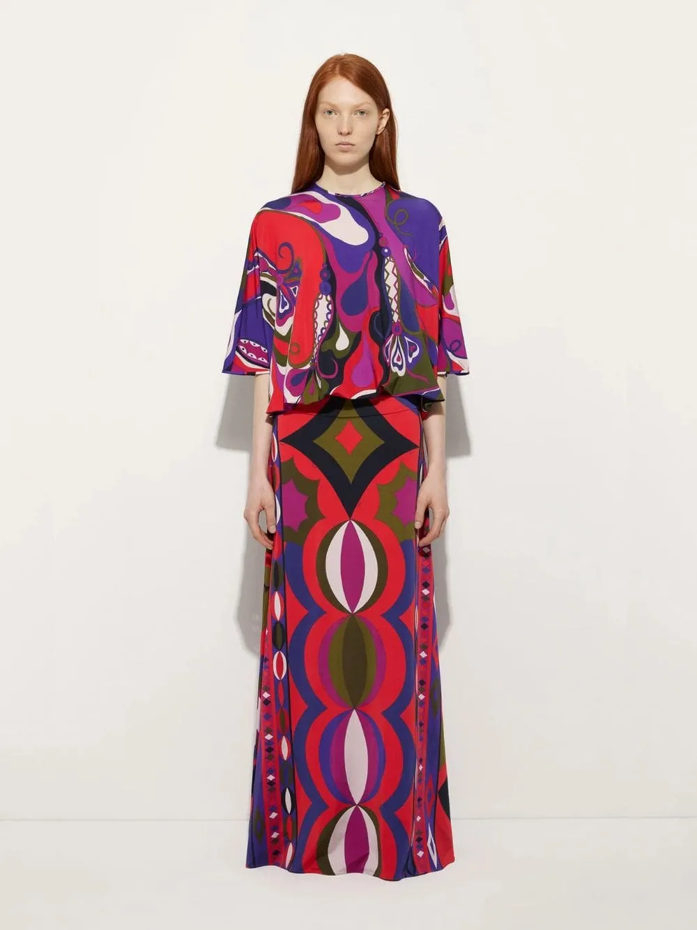 Collane Print Maxi Skirt sold by Fashion Clinic product image thumbnail 2