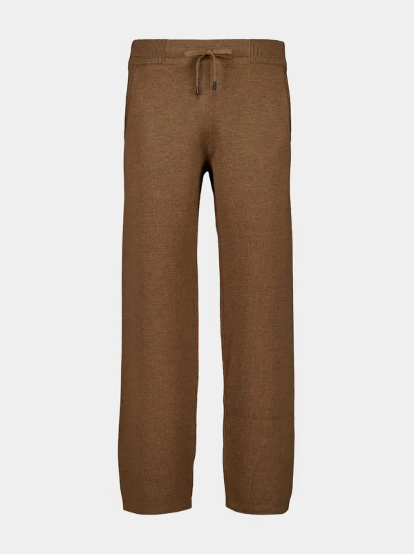 Light Brown Wool Trousers sold by Fashion Clinic