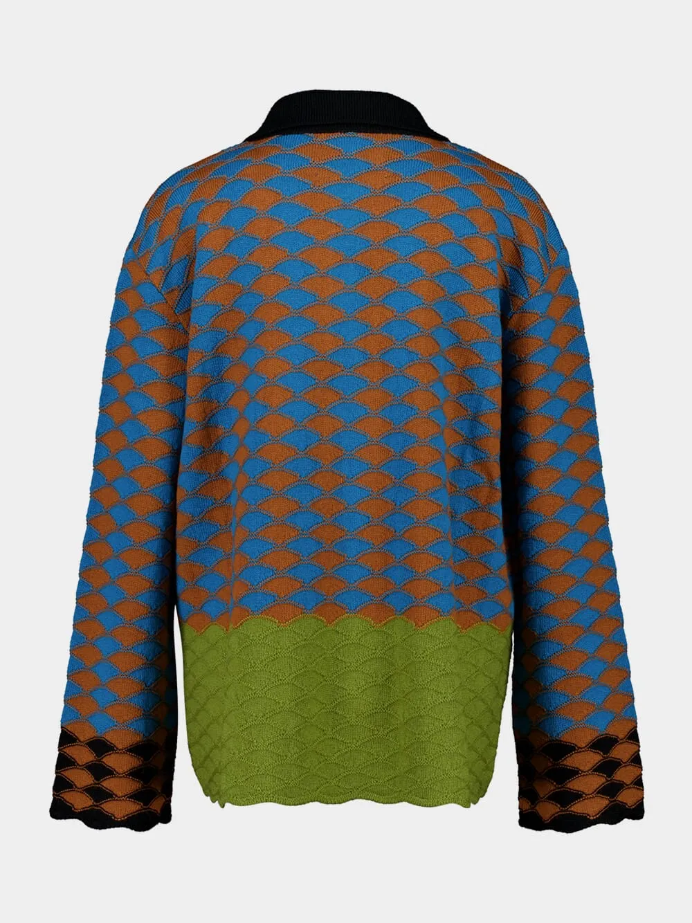 Multicolour Lounge Print Wool Jumper sold by Fashion Clinic product image thumbnail 2
