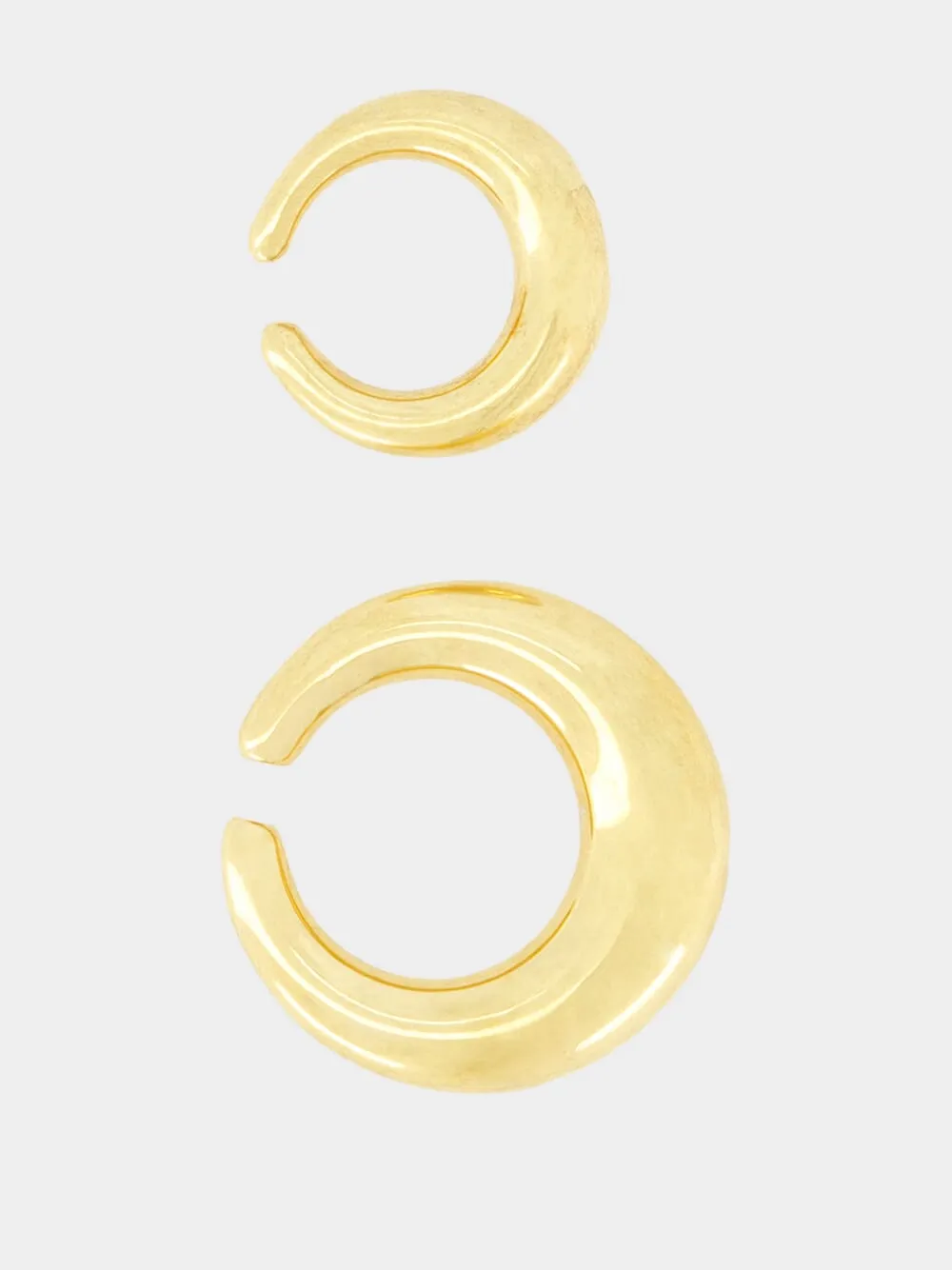 Blow Up Gold Sculptural Cuff Earring sold by Fashion Clinic product image thumbnail 3