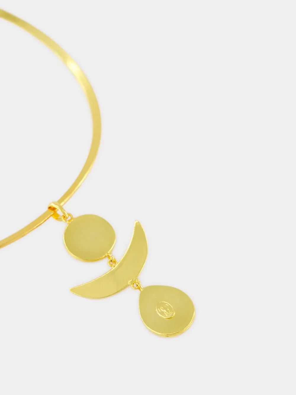 Sunset Necklace with Yellow Onyx sold by Fashion Clinic product image thumbnail 3