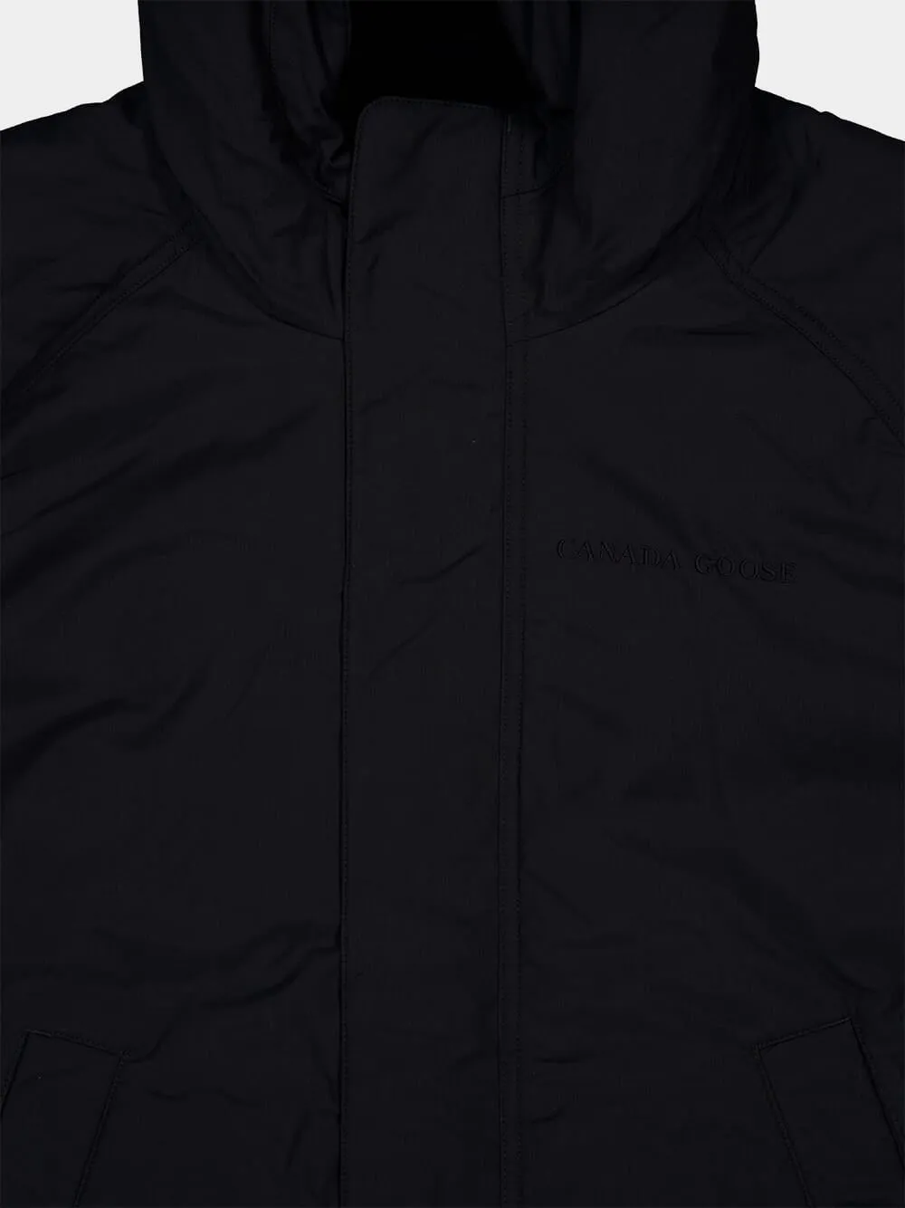 Black Reversible Alberni Bomber Jacket in Fleece sold by Fashion Clinic product image thumbnail 5