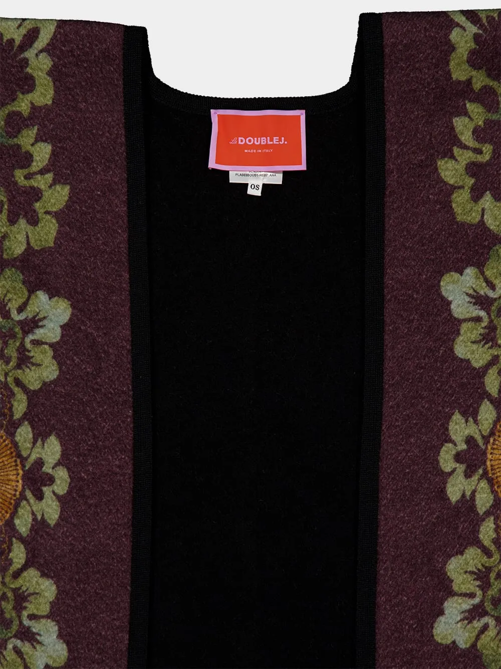 Bounty Placée Poncho in Virgin Baize Wool sold by Fashion Clinic product image thumbnail 5