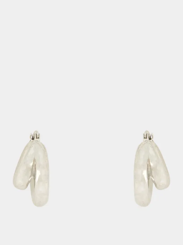 Silver Blow Up Huggies made by Panconesi