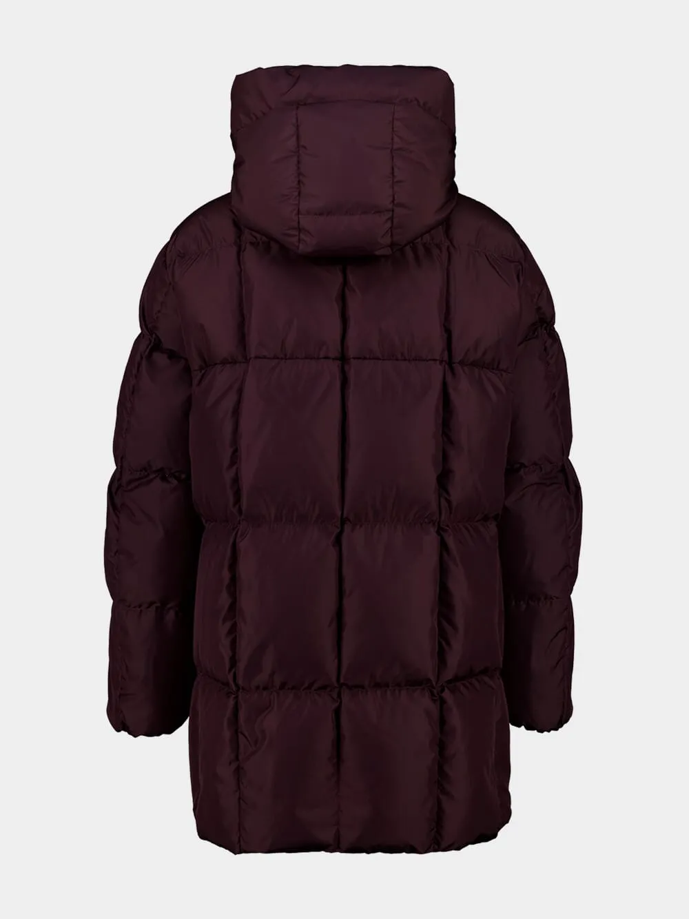 Burgundy Darbon Puffer Jacket sold by Fashion Clinic product image thumbnail 2