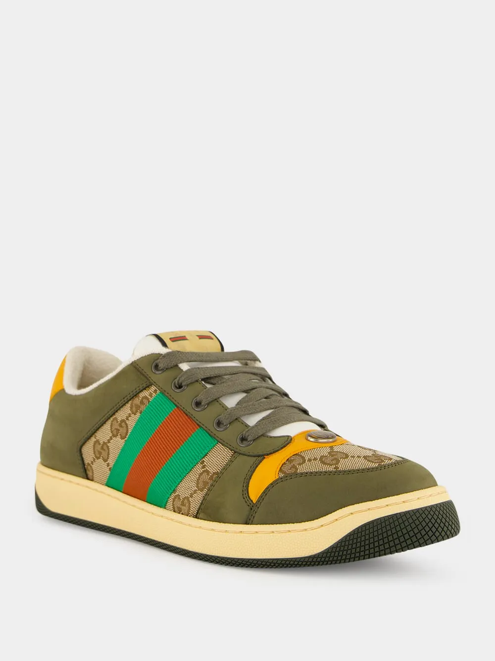 Multicolour GG Canvas Screener Sneakers sold by Fashion Clinic product image thumbnail 2