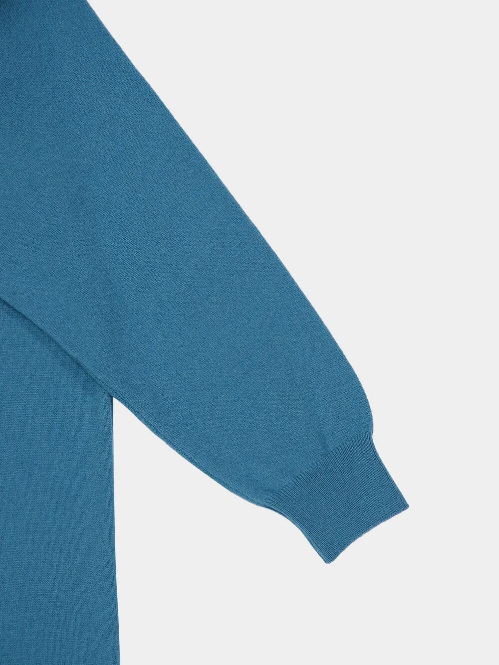 Long Petrol Cashmere Cardigan sold by Fashion Clinic product image thumbnail 3