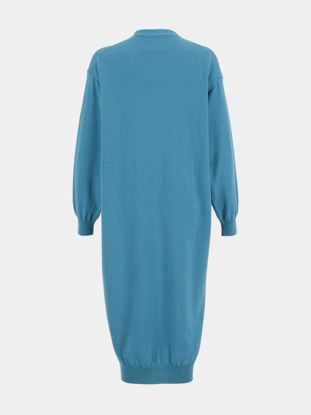 Long Petrol Cashmere Cardigan sold by Fashion Clinic product image thumbnail 2