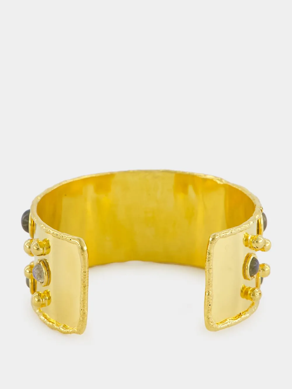 Byzantine Labradorite Cuff sold by Fashion Clinic product image thumbnail 2