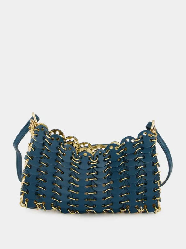 Teal 1969 Reversible Nano Flip Bag sold by Fashion Clinic