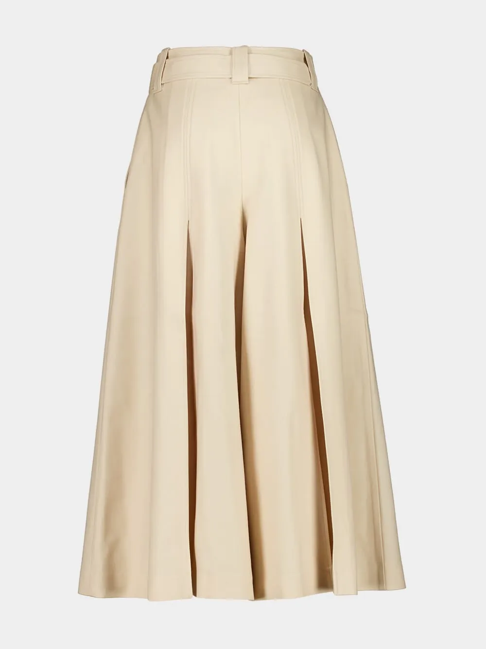 Cream Hypnotic Wool Culottes sold by Fashion Clinic product image thumbnail 3