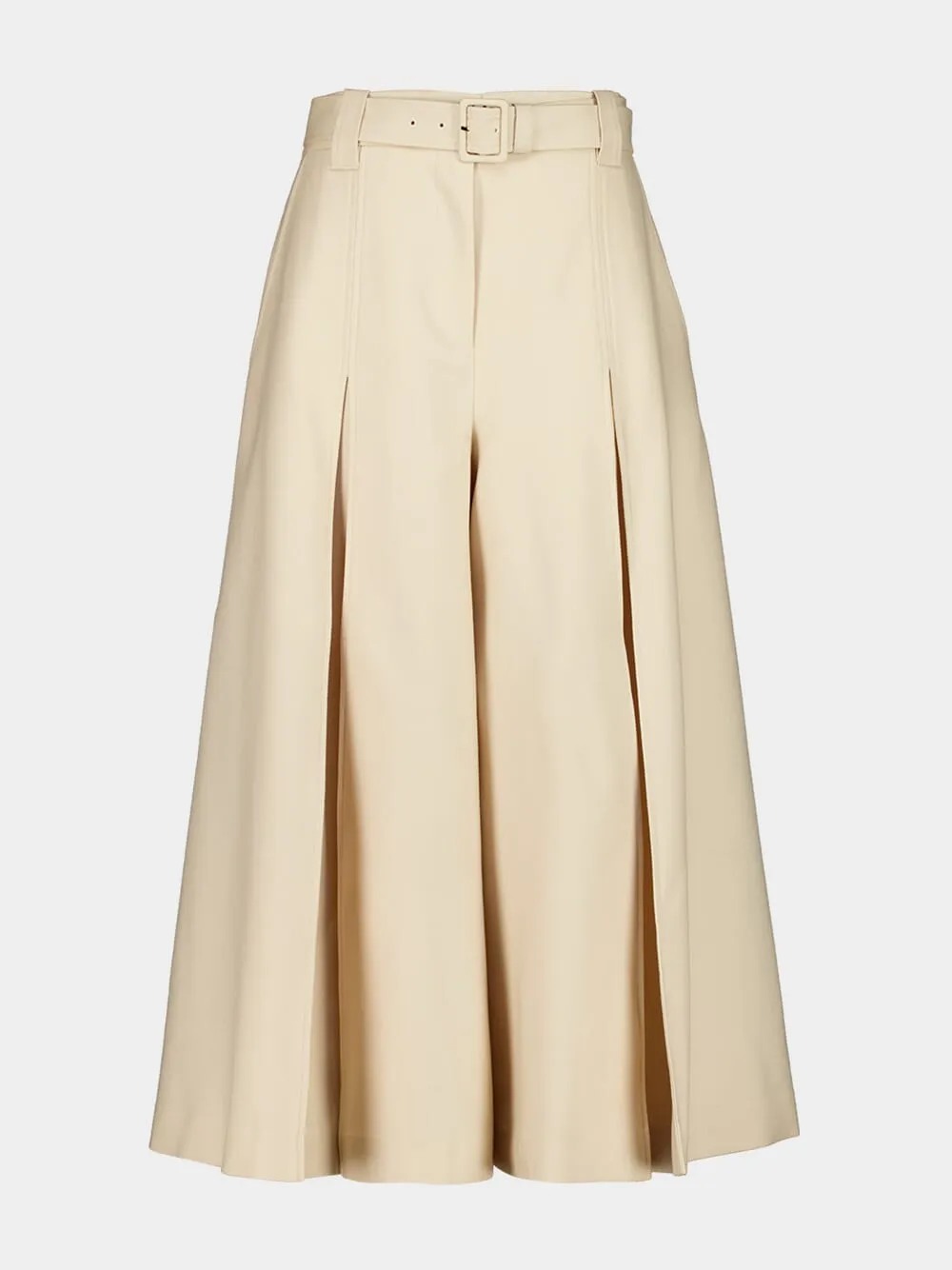 Cream Hypnotic Wool Culottes sold by Fashion Clinic