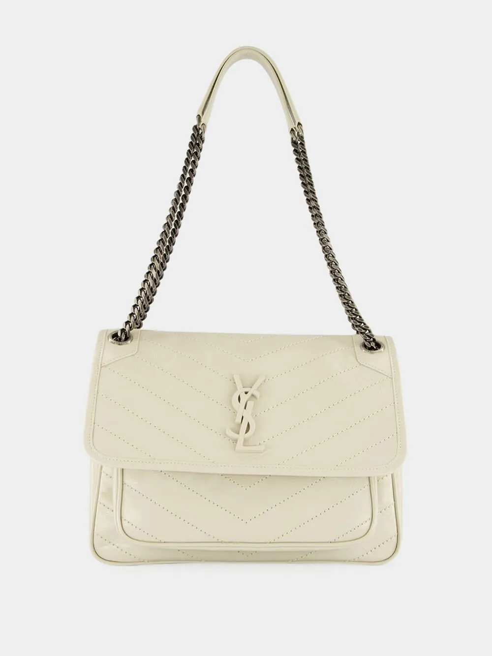 Blanc Vintage Niki Medium Quilted Leather Bag sold by Fashion Clinic product image thumbnail 2