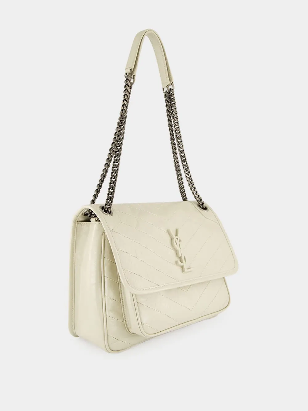 Blanc Vintage Niki Medium Quilted Leather Bag sold by Fashion Clinic product image thumbnail 3