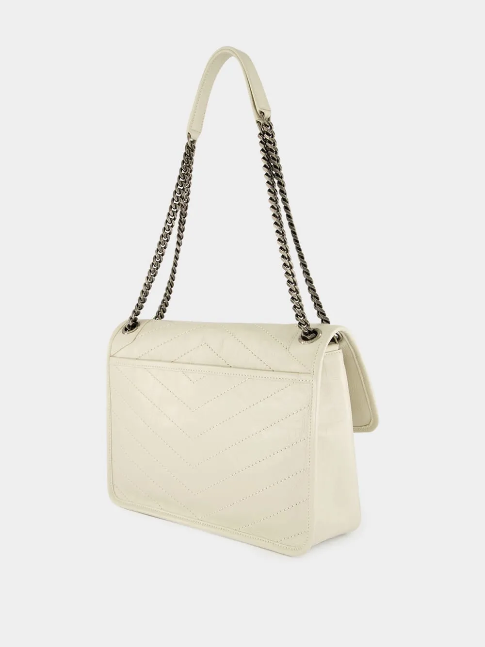 Blanc Vintage Niki Medium Quilted Leather Bag sold by Fashion Clinic product image thumbnail 5