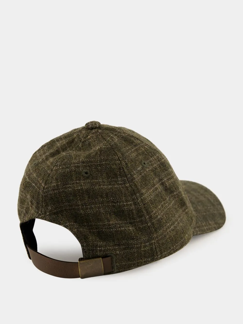 CAP TRIOMPHE CHECKED FELT VIRGIN WOOL sold by Fashion Clinic product image thumbnail 2