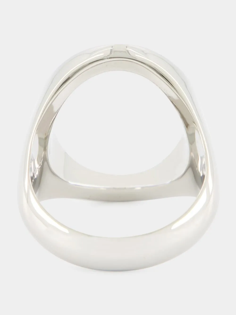 Polished Palladio Open Chevalière Ring sold by Fashion Clinic product image thumbnail 3
