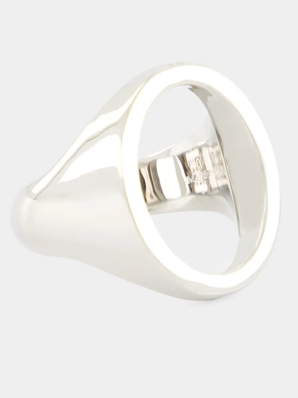 Polished Palladio Open Chevalière Ring sold by Fashion Clinic product image thumbnail 2