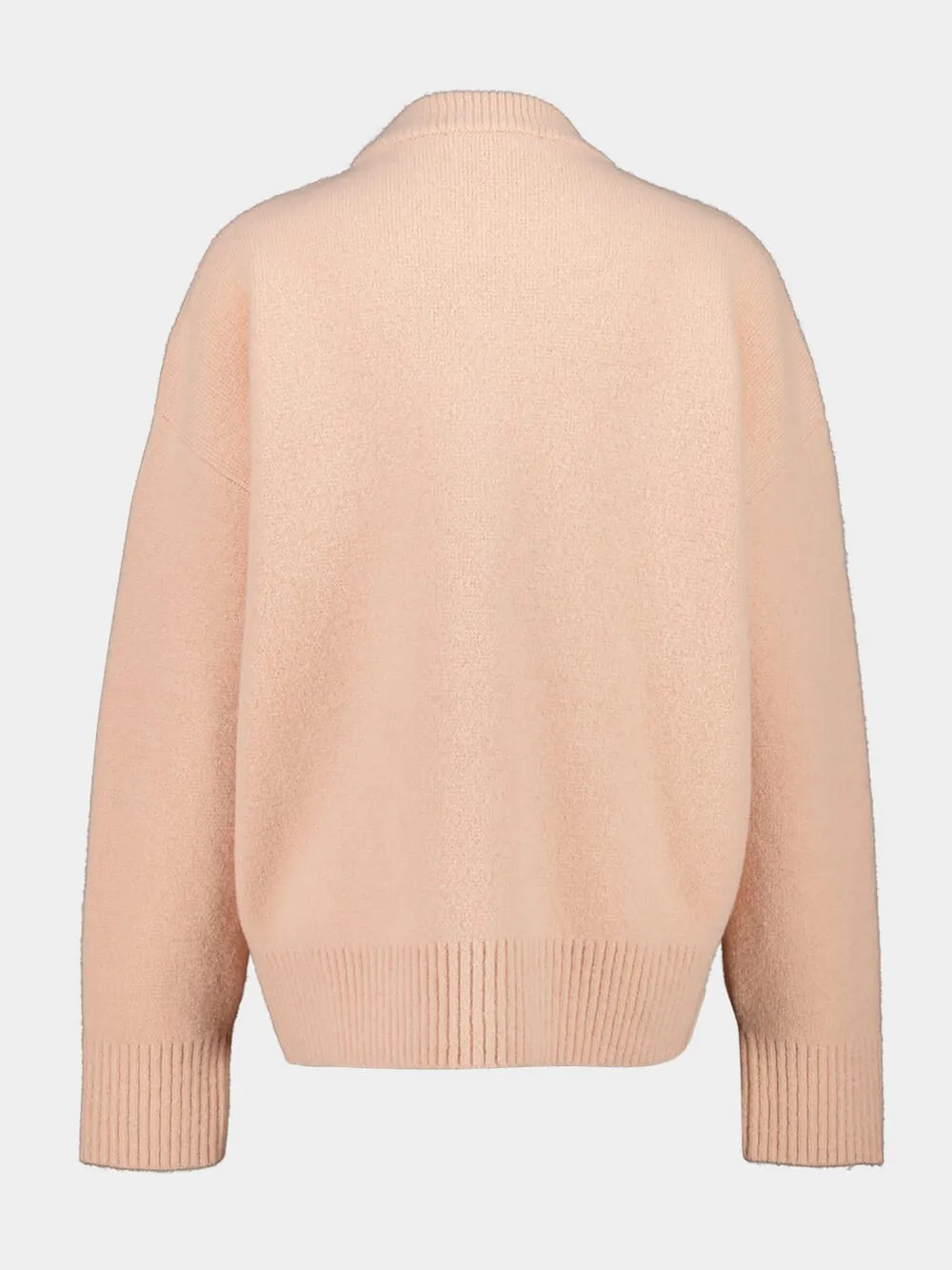 Powder Pink Alpaca Ami De Coeur Cardigan sold by Fashion Clinic product image thumbnail 3