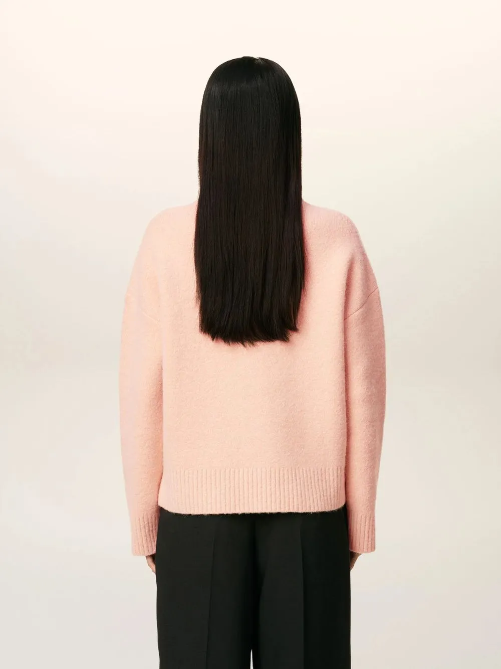 Powder Pink Alpaca Ami De Coeur Cardigan sold by Fashion Clinic product image thumbnail 4