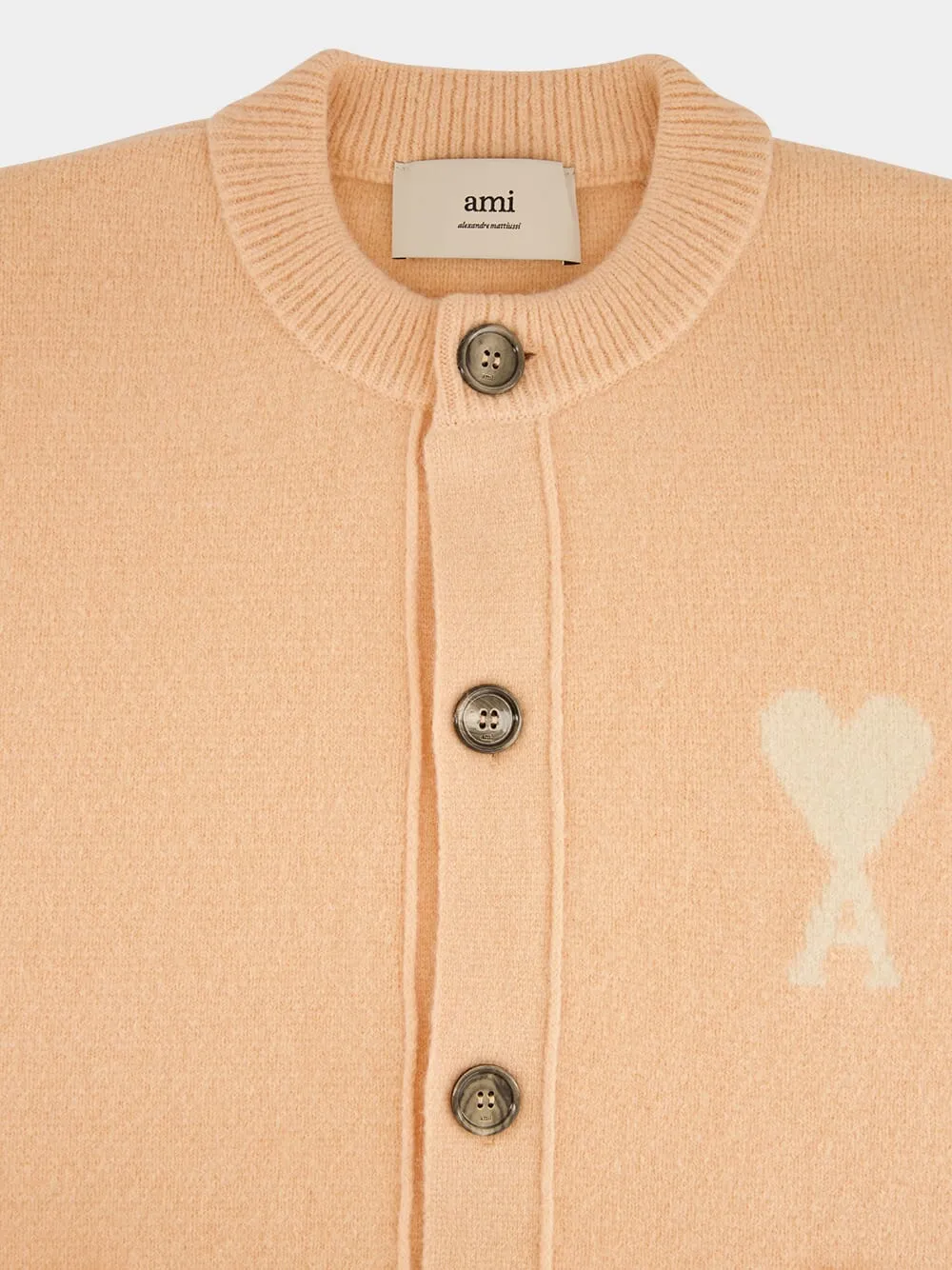 Powder Pink Alpaca Ami De Coeur Cardigan sold by Fashion Clinic product image thumbnail 5